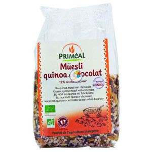 MUESLI DE QUINOA CON CHOCOLATE 375Gr. PRIMEAL