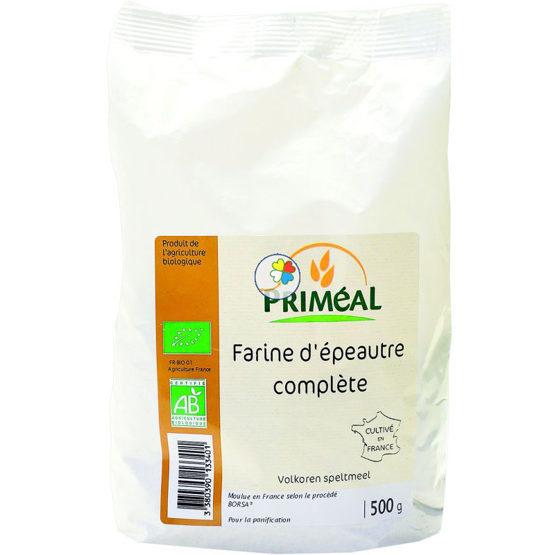 HARINA DE ESPELTA INTEGRAL 500Gr. PRIMEAL