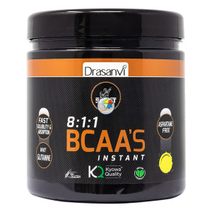 BCAAS + GLUTAMINA LIMON 275Gr. DRASANVI