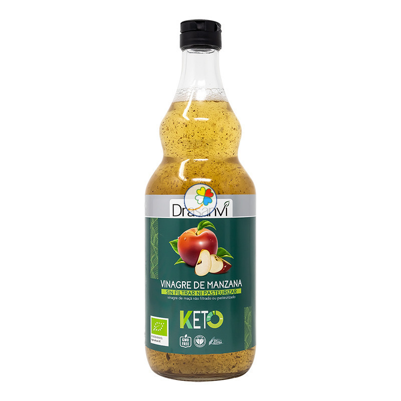 VINAGRE MANZANA BIO S/F KETO 750Ml. DRASANVI