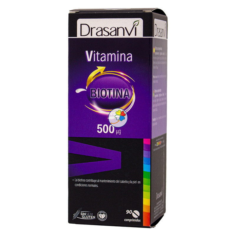 BIOTINA 500Mg. 90 COMPRIMIDOS DRASANVI