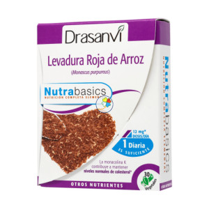 LEVADURA ROJA DE ARROZ (2,9mg MONACOLINA K) 30 CAPSULAS DRASANVI