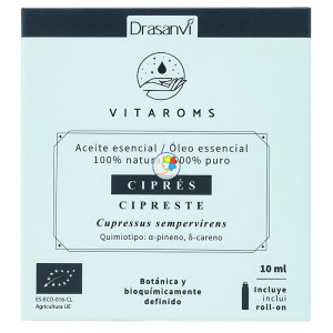 ACEITE ESENCIAL CIPRES BIO 10ML VITAROMS DRASANVI