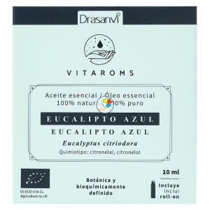 ACEITE ESENCIAL EUCALIPTO AZUL BIO 10ML VITAROMS DRASANVI