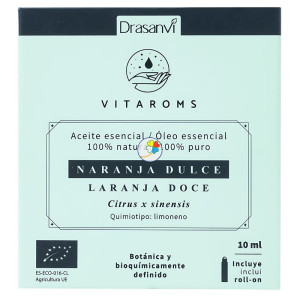 ACEITE ESENCIAL NARANJA DULCE BIO 10ML VITAROMS DRASANVI