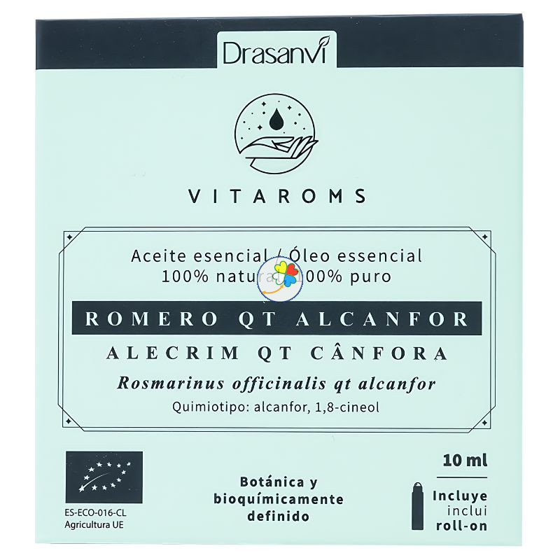 ACEITE ESENCIAL ROMERO QT ALCANFOR BIO 10ML VITAROMS DRASANVI