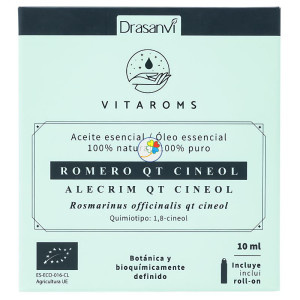 ACEITE ESENCIAL ROMERO QT CINEOL BIO 10ML VITAROMS DRASANVI