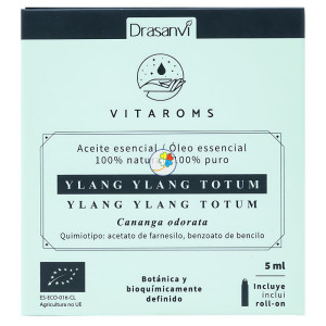 ACEITE ESENCIAL YLANG YLANG TOTUM BIO 5ML VITAROMS DRASANVI