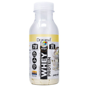 BOTELLA MONODOSIS WHEY PROTEIN CONCEN..CHOCO BLANCO 30G DRASANVI