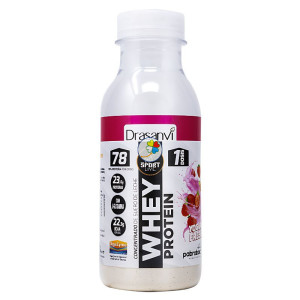 BOTELLA MONODOSIS WHEY PROTEIN CONCENT. YOGUR FRESA 30G DRASANVI