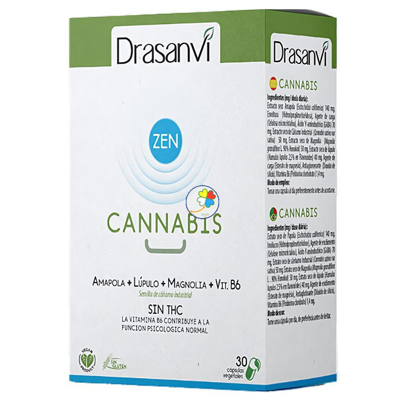 CANNABIS ZEN AZUL 30 CAPSULAS DRASANVI