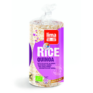 TORTITAS DE ARROZ Y QUINUA BIO 100Gr. LIMA