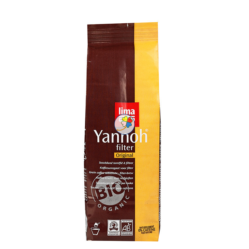 CAFE DE CEREALES YANNOH INST. RECAMBIO BIO 250Gr. LIMA