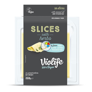 LONCHAS VEGANAS A LAS FINAS HIERBAS 200Gr. VIOLIFE