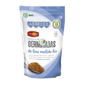 SEMILLAS GERMINADAS DE LINO MOLIDAS 200Gr. LINWOODS