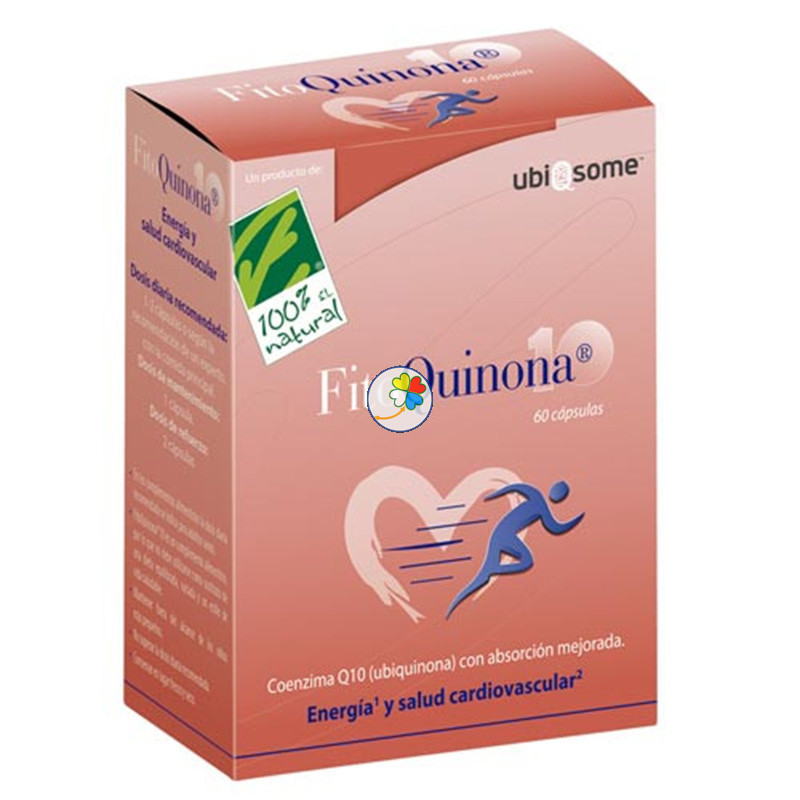 FITOQUINONA 10 60 CAPSULAS 100% NATURAL