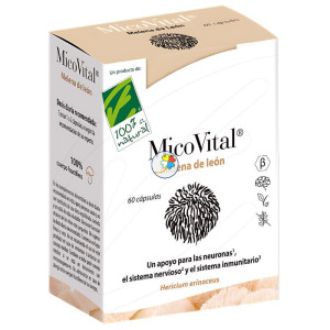 MICOVITAL MELENA DE LEÓN 60 CÁPSULAS 100% NATURAL