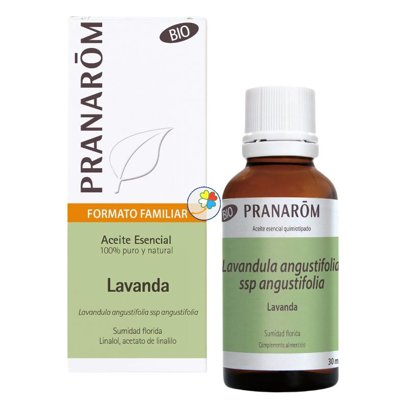 ACEITE ESENCIAL DE LAVANDA ANGUSTIFOLIA BIO 30Ml. PRANAROM