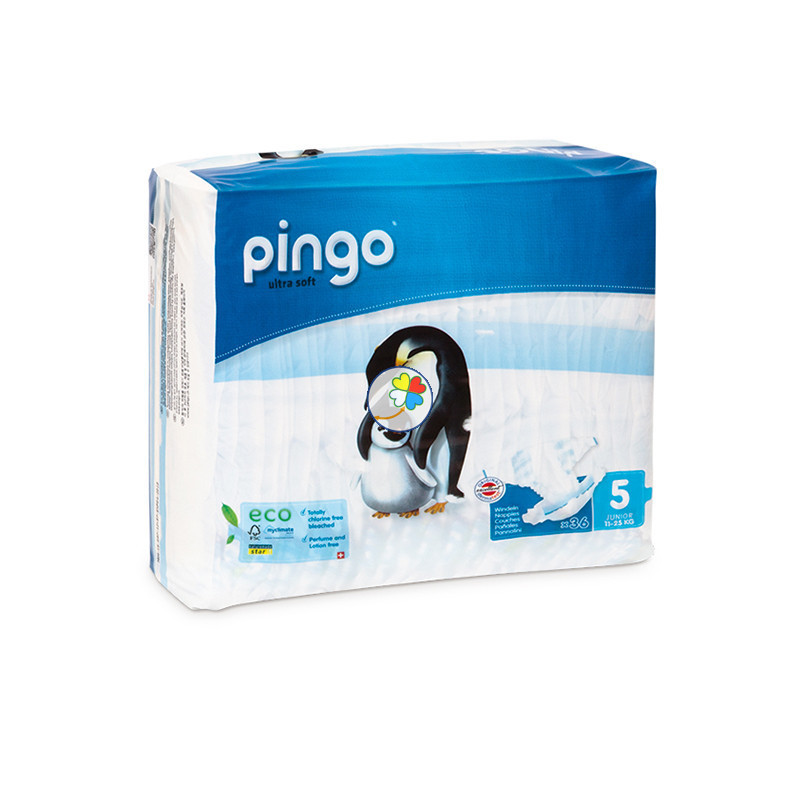 PAÑALES T5 12-25Kg. BIO 36Uds. PINGO