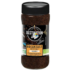 CAFE SOLUBLE DESAYUNO BIO 100Gr DESTINATION