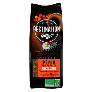 CAFE MOLIDO PERU 100% ARABICA BIO 250Gr DESTINATION