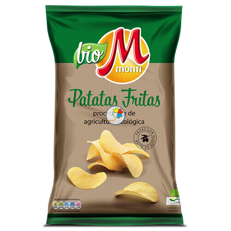 PATATAS FRITAS BIO 130Gr. MONTI