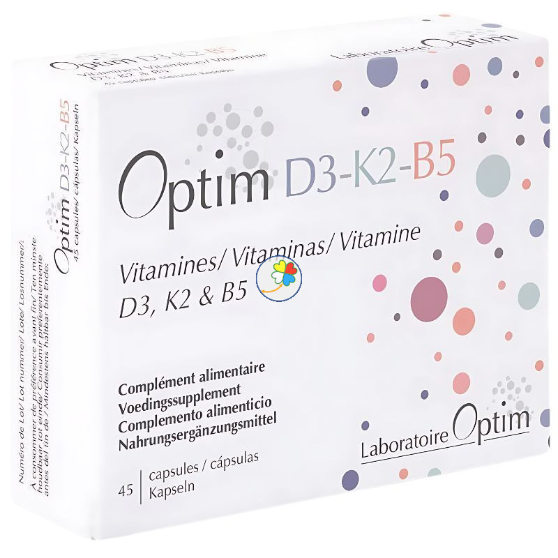 OPTIM D3-K2-B5 45 CÁPSULAS LABORATORIOS OPTIM