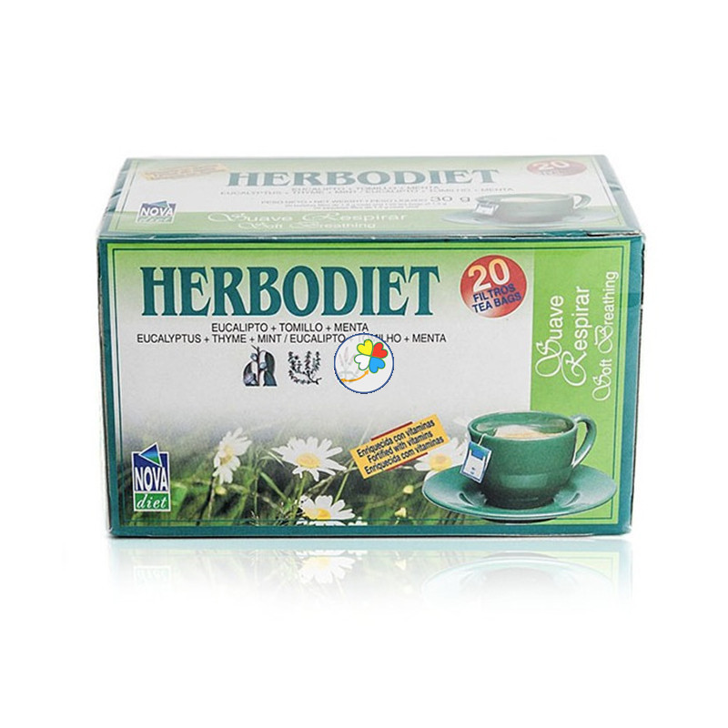 HERBODIET SUAVE RESPIRAR 20 FILTROS NOVA DIET