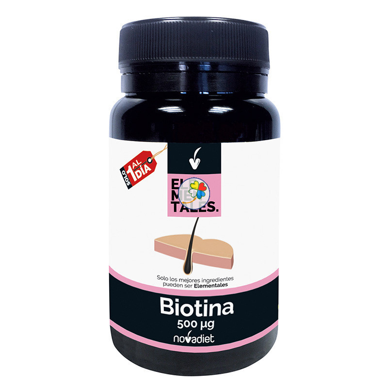 BIOTINA 500Mcg. 120 COMPRIMIDOS NOVA DIET