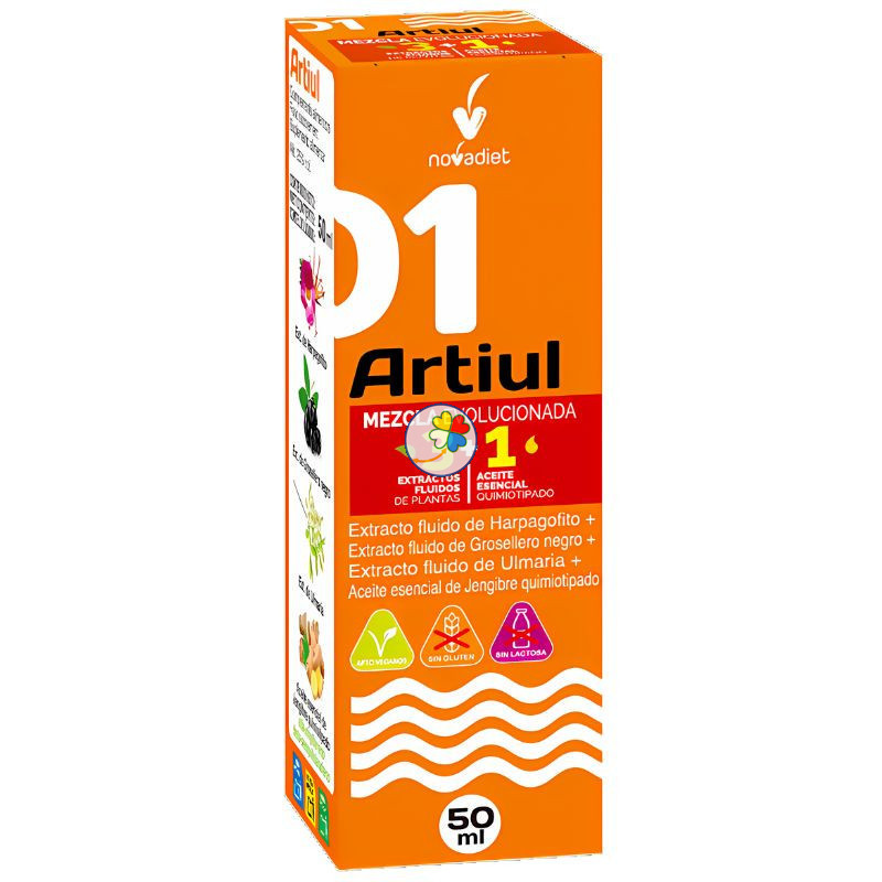 ARTIUL + ACEITE ESENCIAL DE JENGIBRE 50 ML NOVA DIET