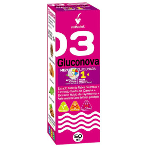 GLUCONOVA + ACEITE ESENCIAL DE CANELA 50 ML NOVA DIET