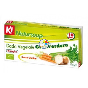 CALDO VEGETAL EN CUBITOS 64Gr. BUONBIO