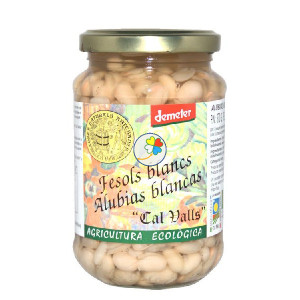 ALUBIAS BLANCAS COCIDAS DEMETER 220Gr. CAL VALLS