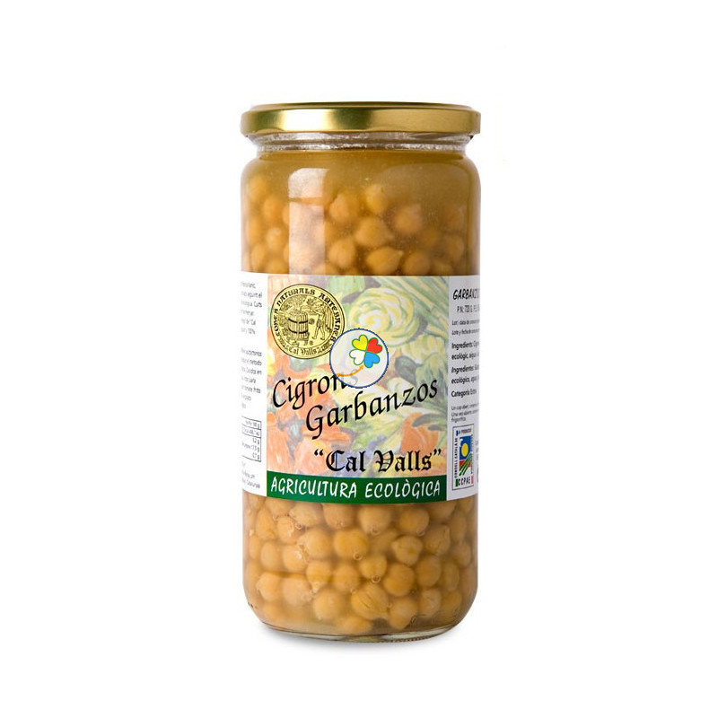 GARBANZO COCIDO BIO 450Gr. CAL VALLS