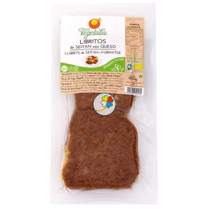 LIBRITOS DE SEITAN CON QUESO BIO 180Gr. VEGETALIA