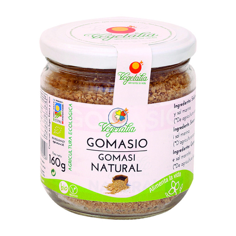 GOMASIO BOTE VIDRIO BIO 160Gr. VEGETALIA