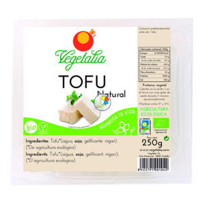 TOFU NATURAL BIO 250Gr. VEGETALIA