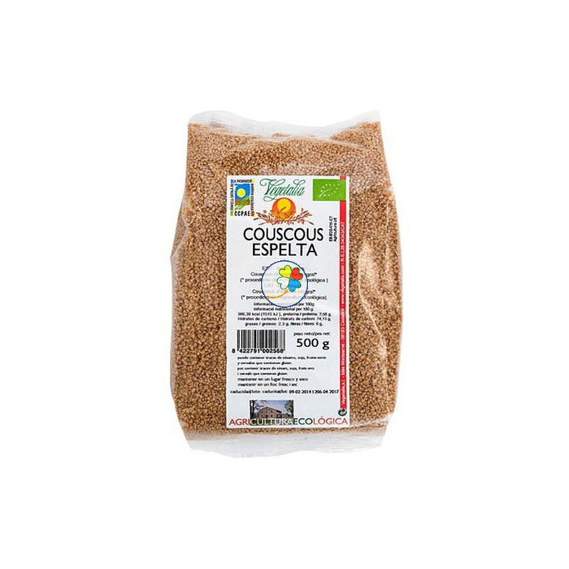 COUSCOUS DE ESPELTA BIO 500Gr. VEGETALIA