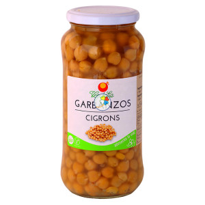 GARBANZOS COCIDOS ECOLOGICOS 540Gr. VEGETALIA