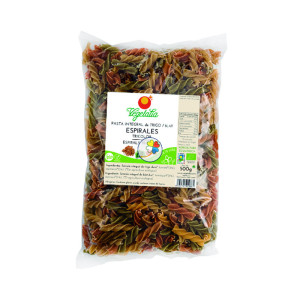 ESPIRALES TRICOLOR BIO 500 GR. VEGETALIA