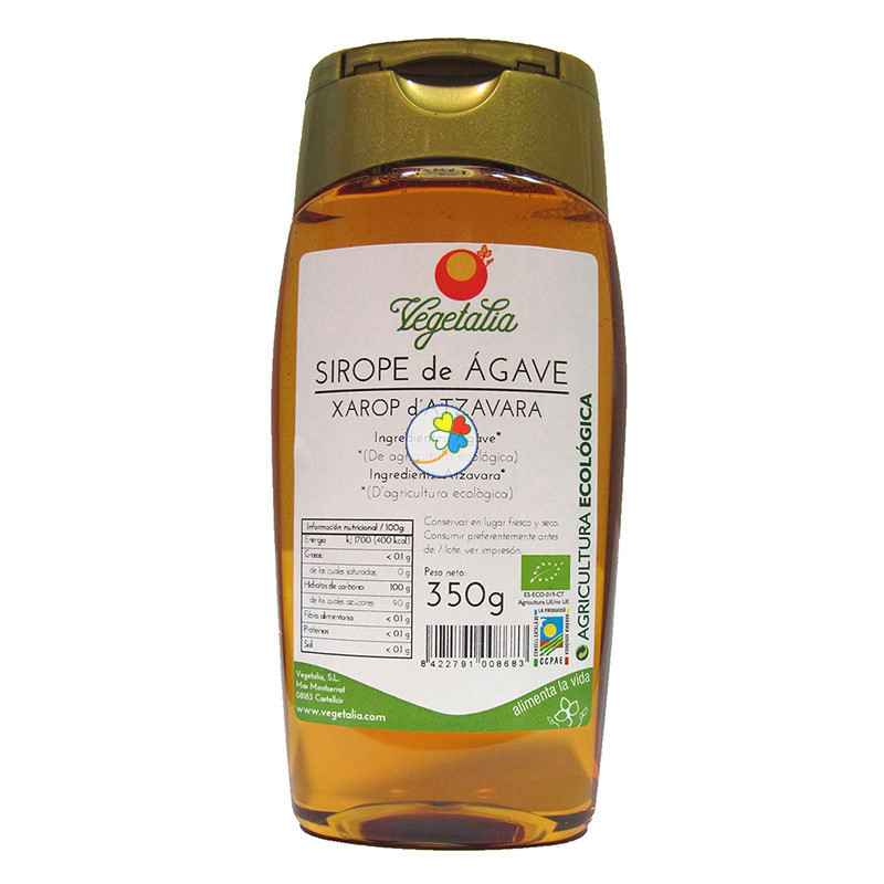 SIROPE DE AGAVE BIO 350Gr. VEGETALIA