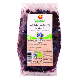 ARANDANOS LIOFILIZADO BIO 40Gr. VEGETALIA