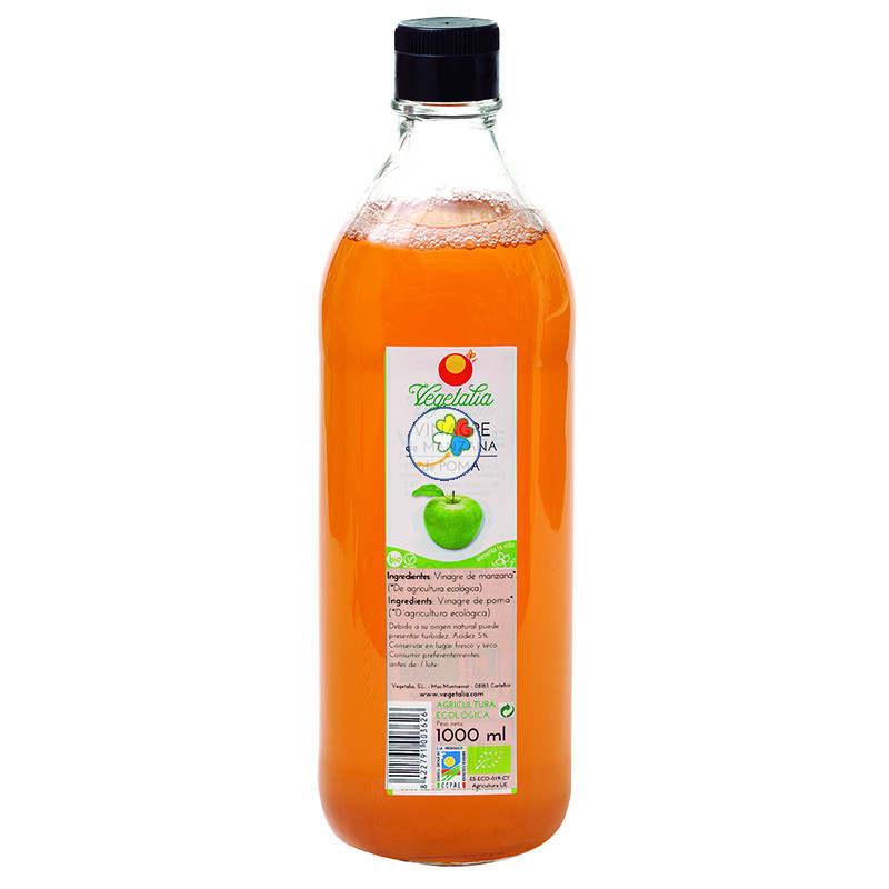 VINAGRE DE MANZANA BIO VEGETALIA 1Lt. VEGETALIA