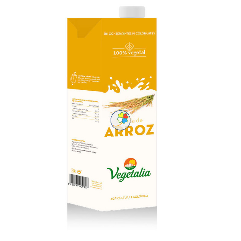 BEBIDA DE ARROZ VEGETALIA 1Lt. VEGETALIA