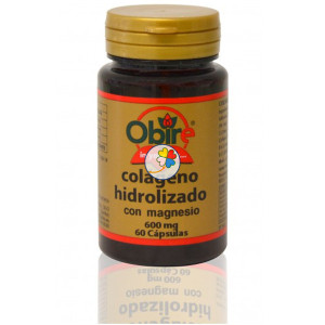 COLAGENO MARINO HIDROLIZADO + MAGNESIO 600Mg. 60 CAPSULAS OBIRE