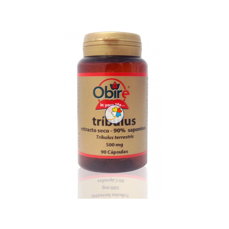 TRIBULUS 500Mg. (90 % SAPONINAS) 90 CAPSULAS OBIRE