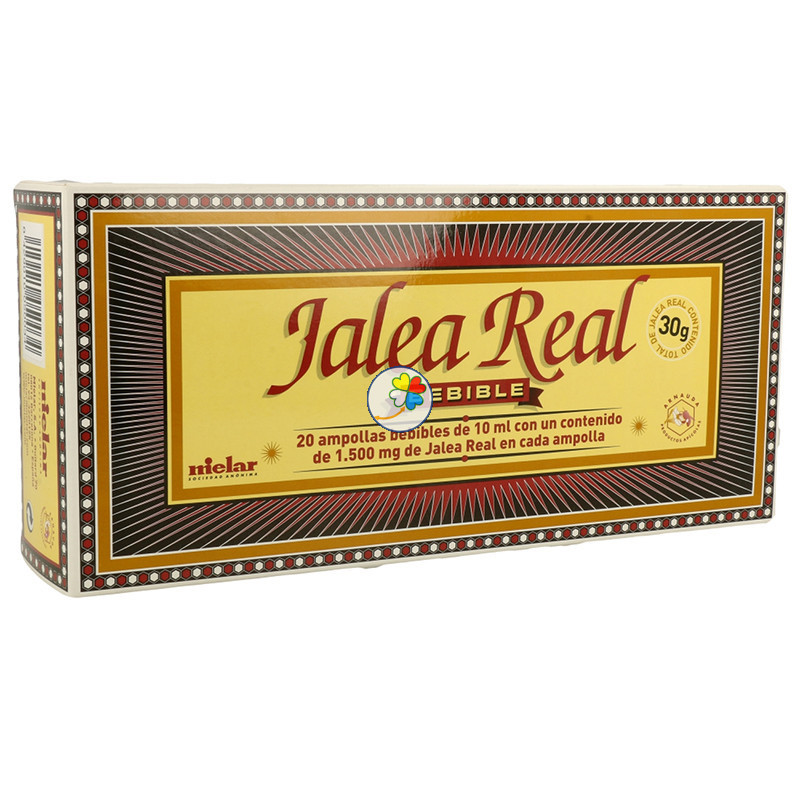 JALEA REAL  BIO 20 AMPOLLAS MIELAR