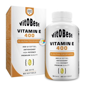 VITAMIN E 400 60 PERLAS. VIT.O.BEST