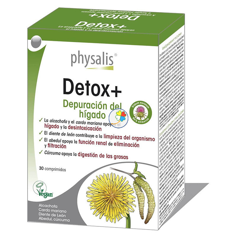 DETOX+ 30 COMPRIMIDOS PHYSALIS