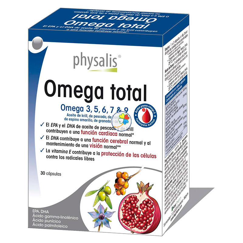 OMEGA TOTAL 30 CAPSULAS PHYSALIS